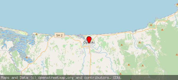 Opotiki 3162, NZ