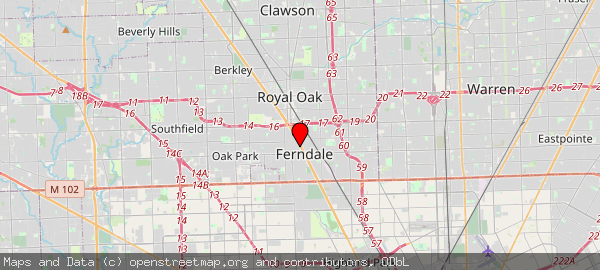23123 Woodward Ave, Ferndale, MI 48220, USA